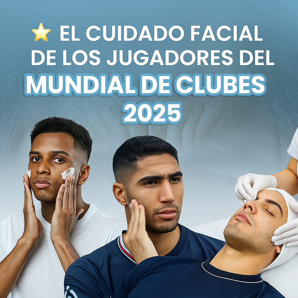 El cuidado facial de los jugadores del Mundial de Clubes 2025