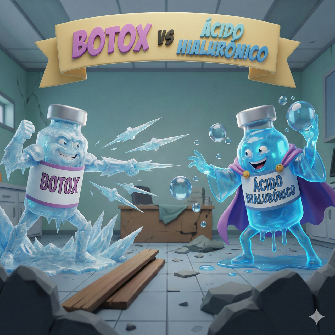 Botox vs Ácido Hialurónico