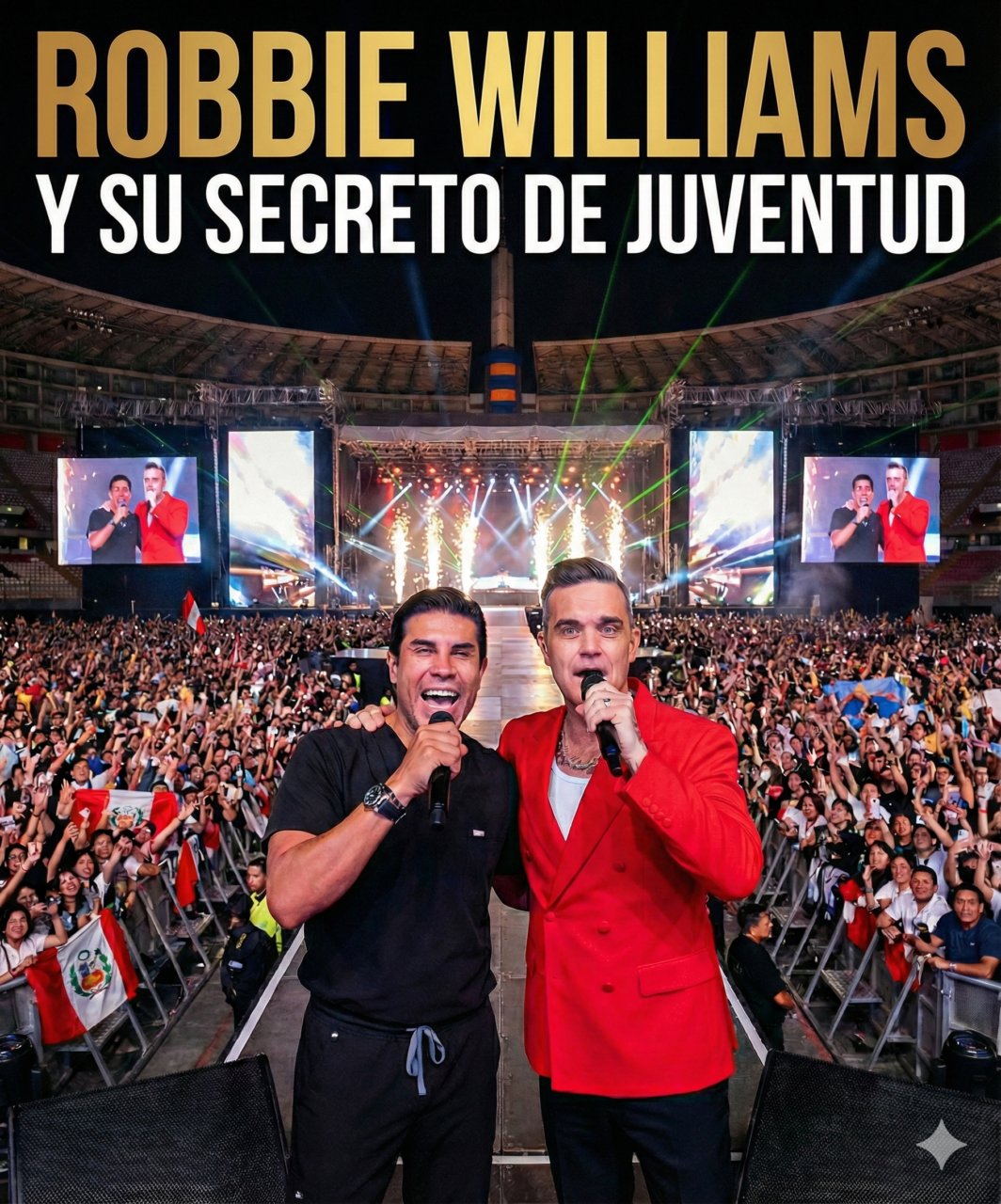 Robbie Williams Cómo cuida su piel